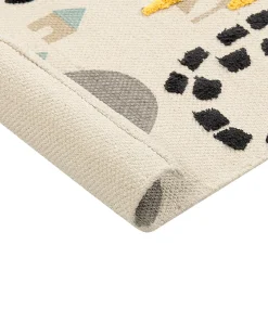 Tappeto per bambini SAZAK Multicolore 80 x 150 cm Cotone