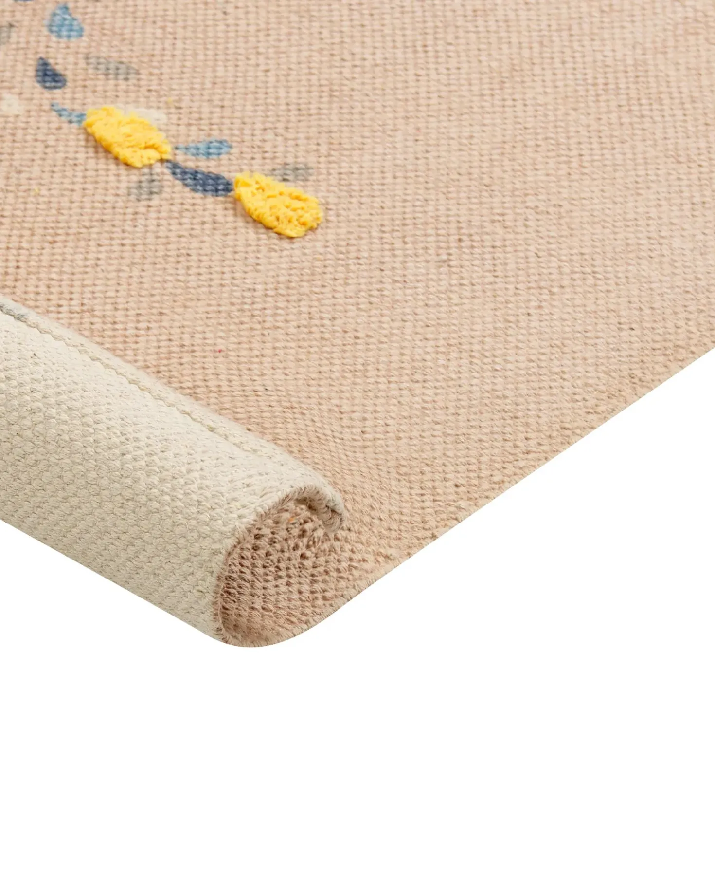 Tappeto per bambini SEAI Beige 80 x 150 cm Cotone