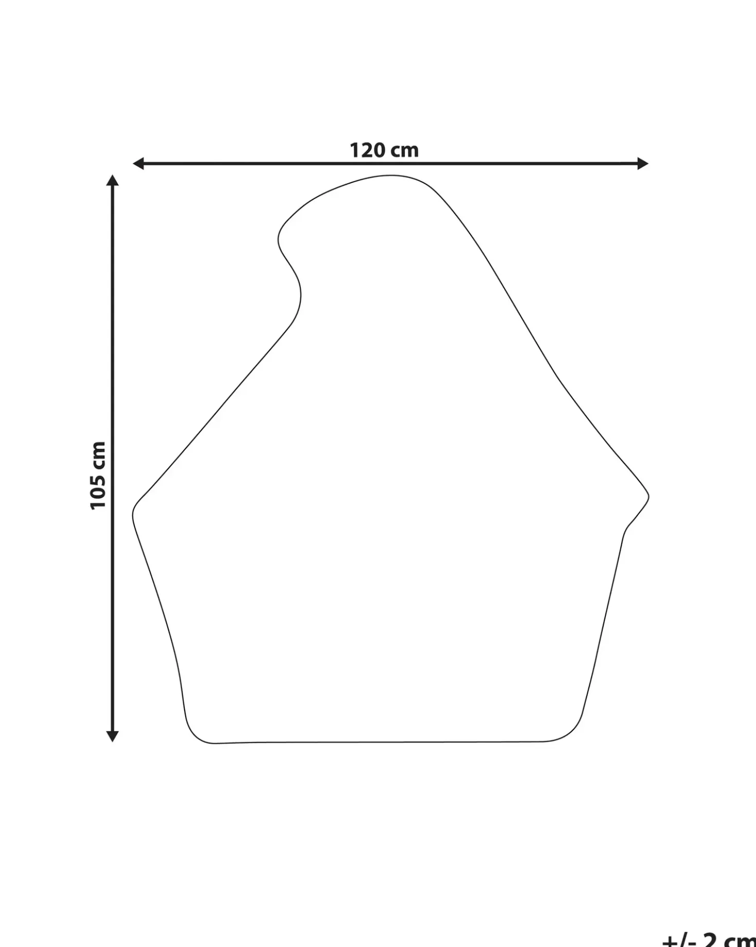 Tappeto per bambini SPETI Multicolore 105 x 120 cm Cotone