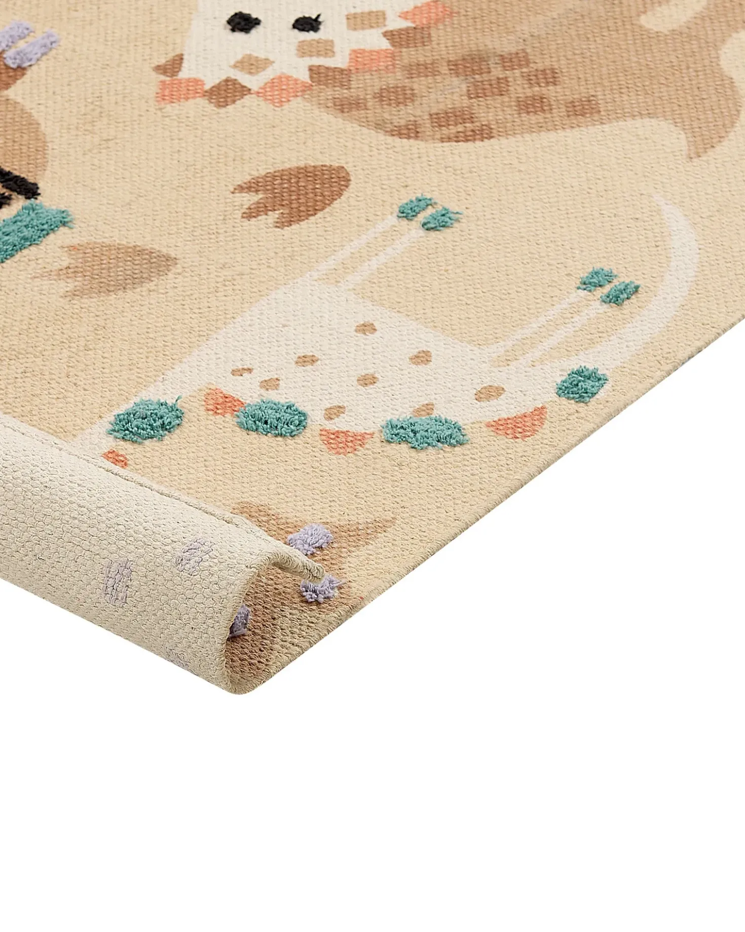 Tappeto per bambini STABAT Multicolore 80 x 150 cm Cotone