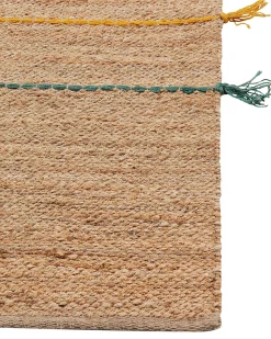 Tappeto per bambini UZUNTA Beige 70 x 200 cm Iuta