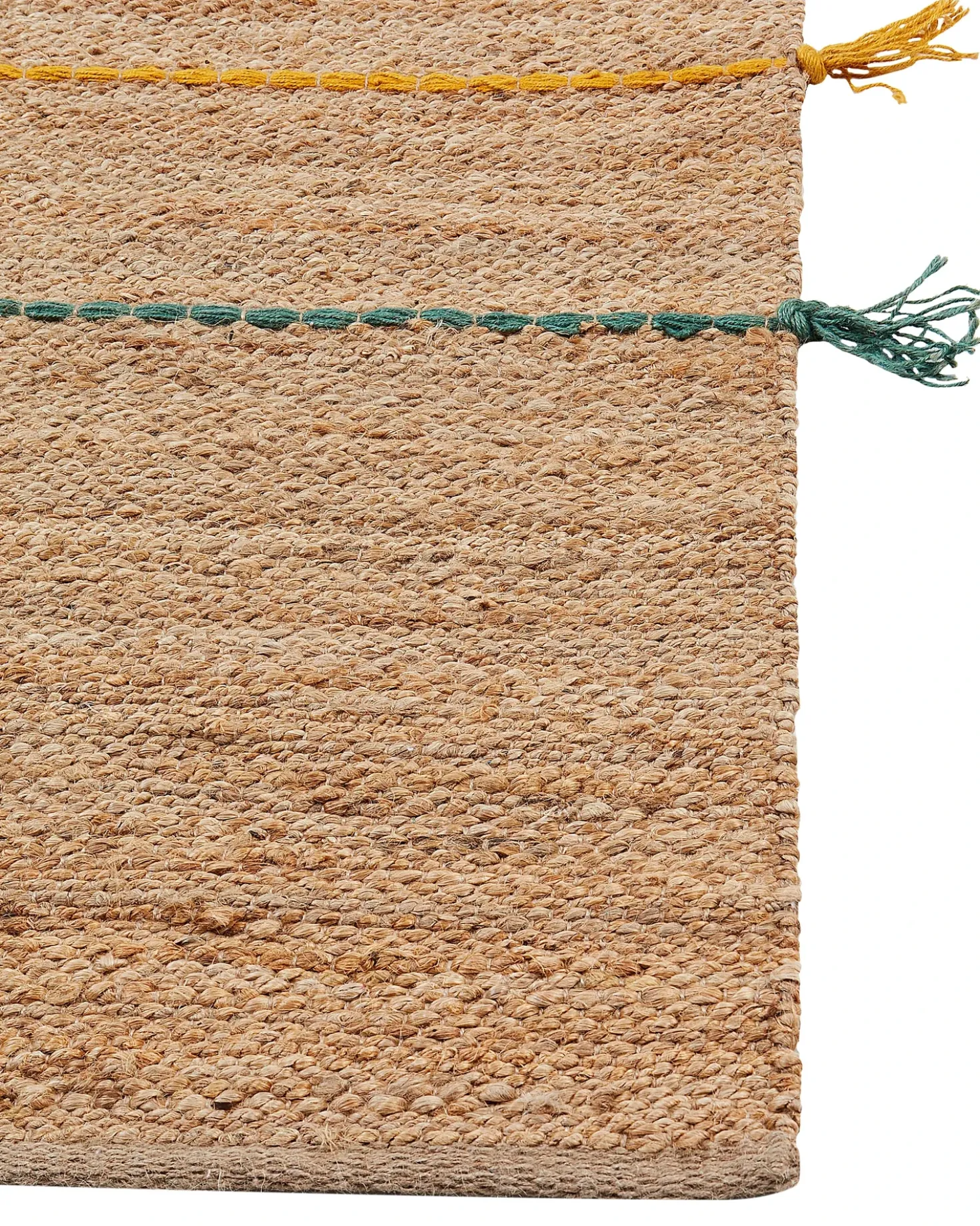 Tappeto per bambini UZUNTA Beige 70 x 200 cm Iuta