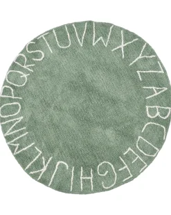 Tappeto per bambini VURGUN Verde ø 120 cm Cotone