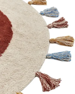 Tappeto per bambini YAGCI Multicolore ø 120 cm Cotone