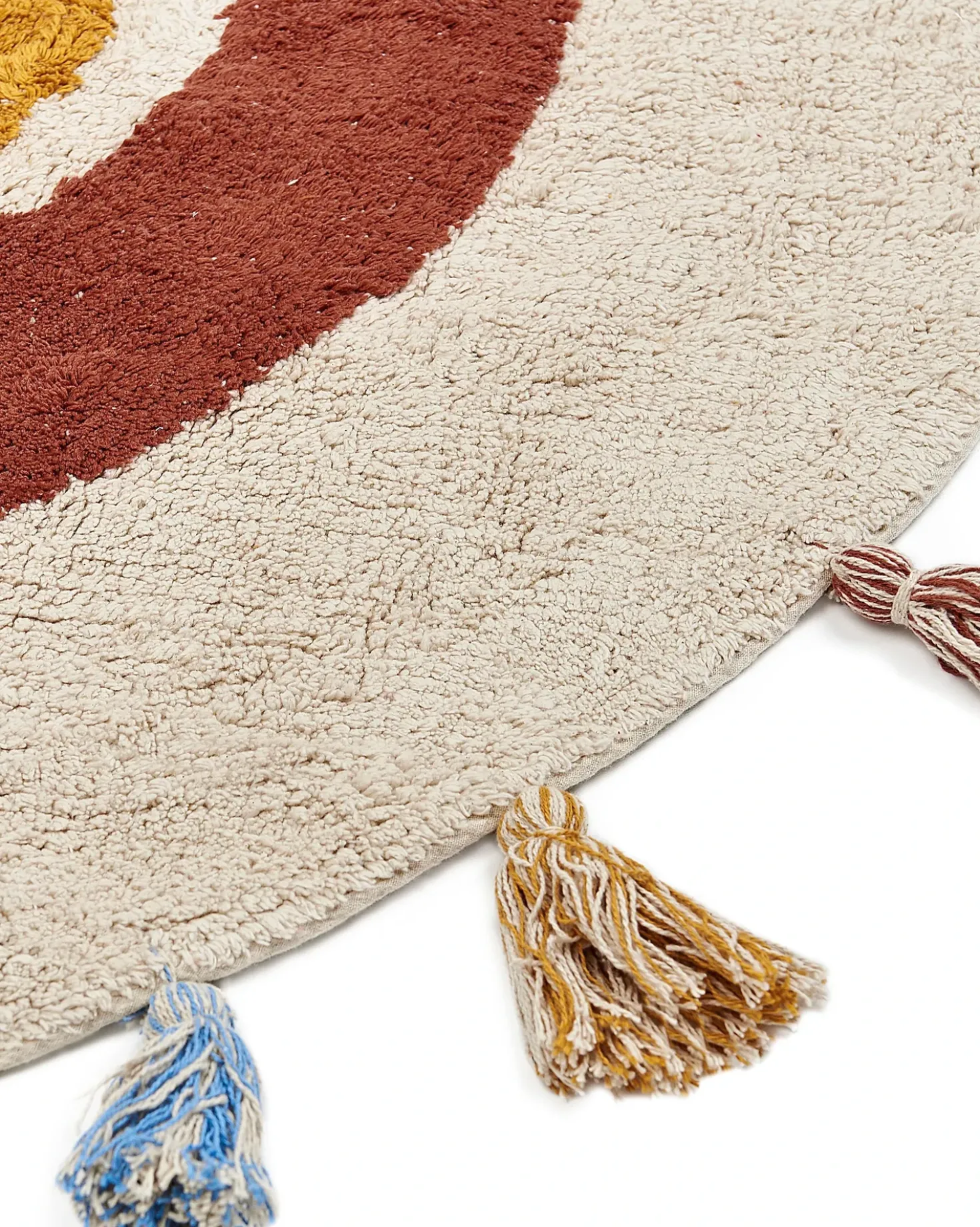 Tappeto per bambini YAGCI Multicolore ø 120 cm Cotone