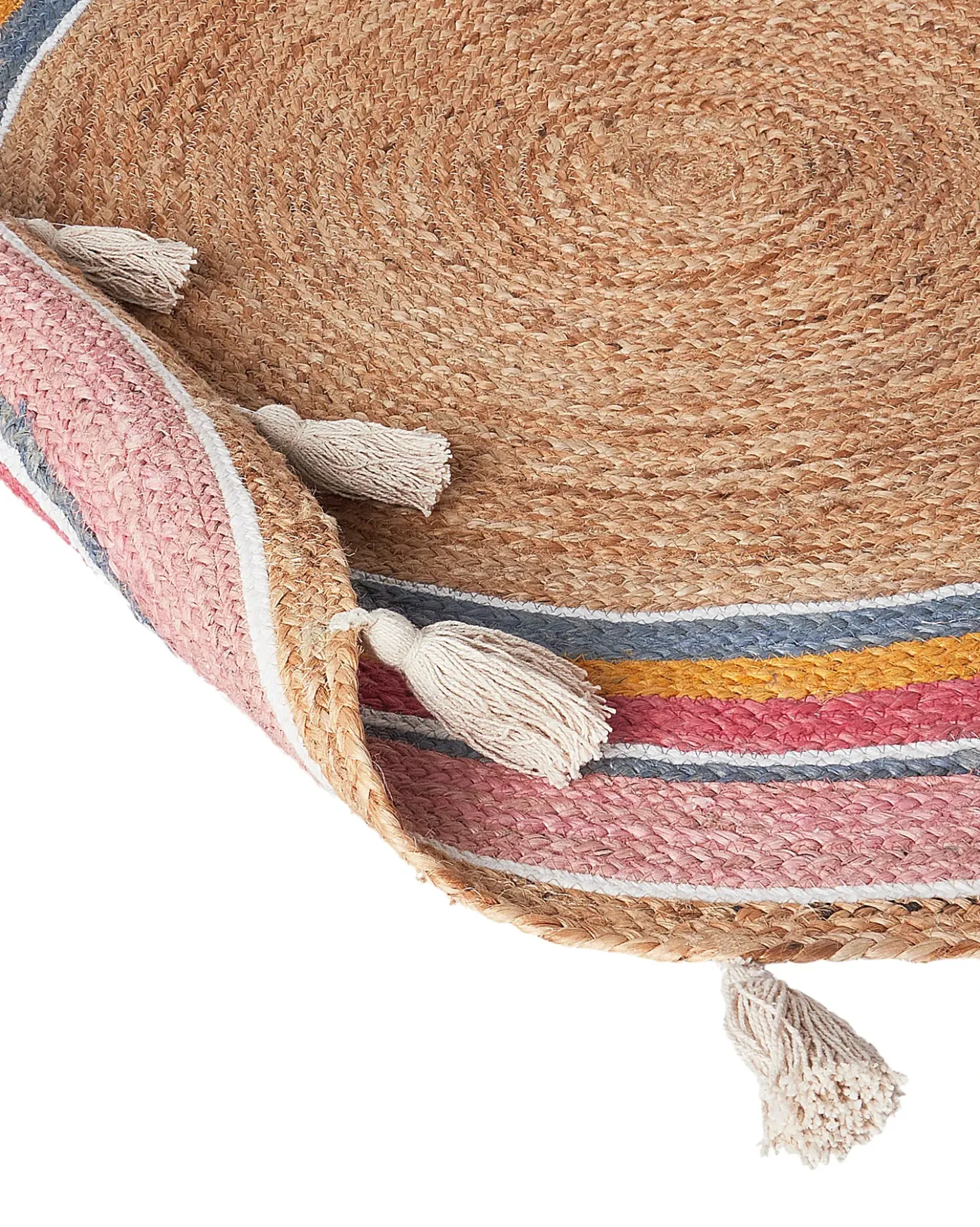Tappeto per bambini ZANAVI Multicolore ø 120 cm Iuta