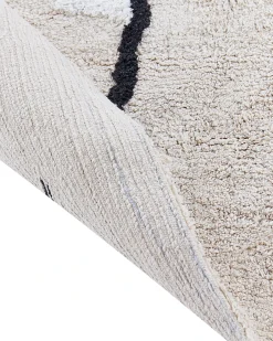 Tappeto per bambini ZODI Beige chiaro 70 x 100 cm Cotone