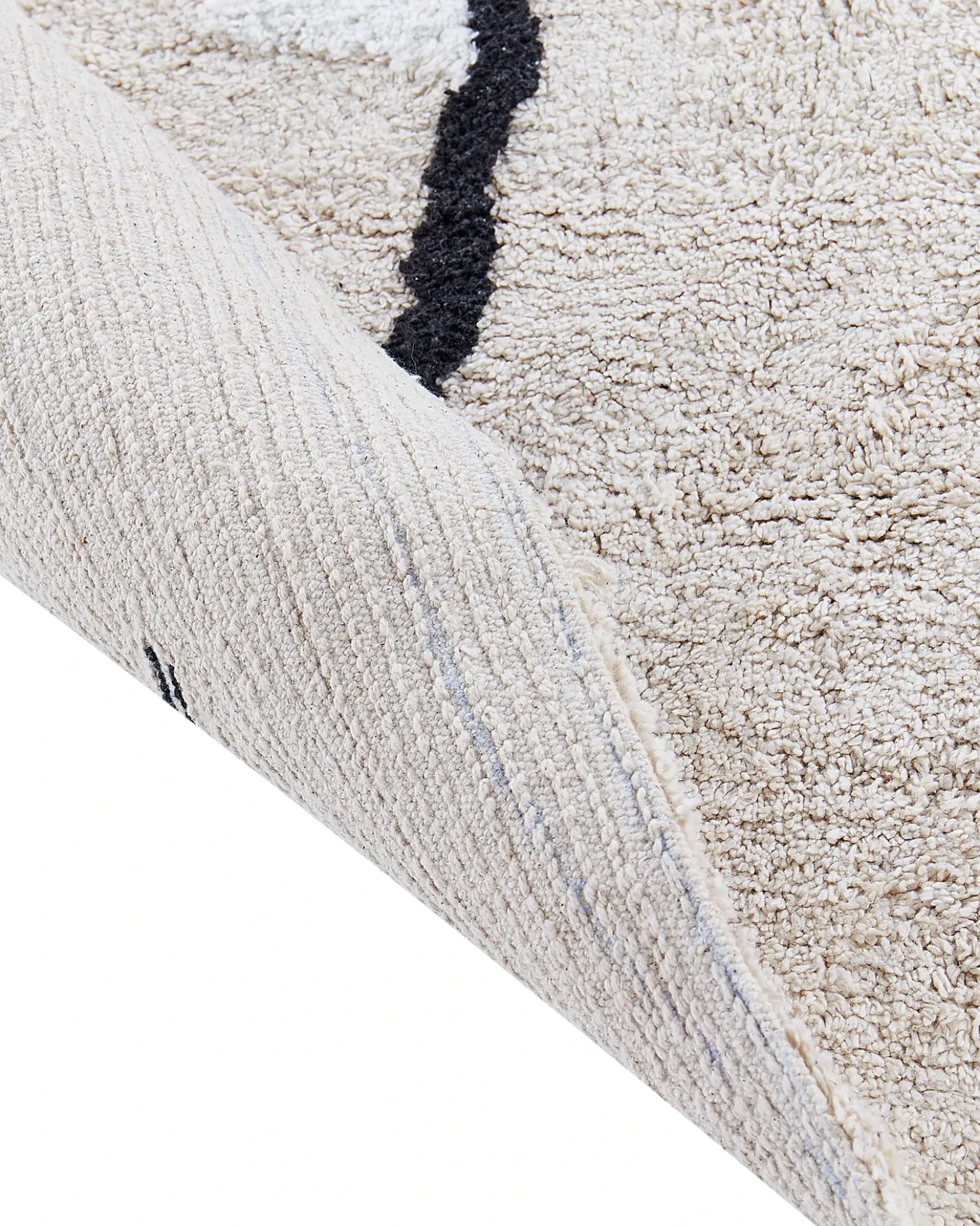 Tappeto per bambini ZODI Beige chiaro 70 x 100 cm Cotone