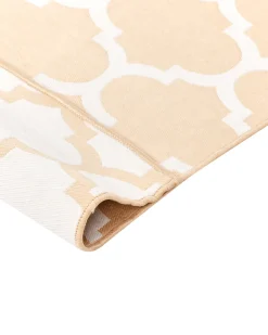Tappeto per esterni AKSU Beige 140 x 200 cm Reversibile