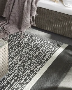 Tappeto per esterni BALLARI Nero 120 x 180 cm