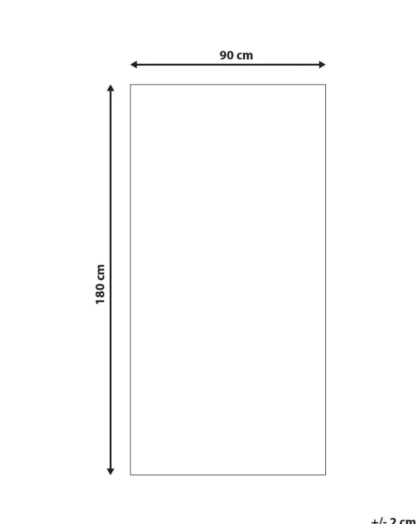 Tappeto per esterni BELLARY Blu 90 x 180 cm