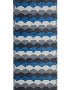Tappeto per esterni BELLARY Blu 90 x 180 cm