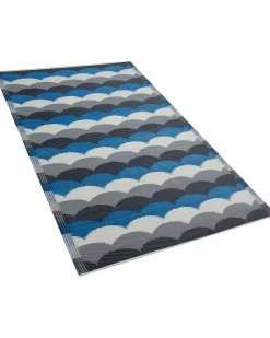 Tappeto per esterni BELLARY Blu 90 x 180 cm