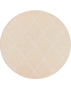 Tappeto per esterni GWALIOR Beige ø 120 cm