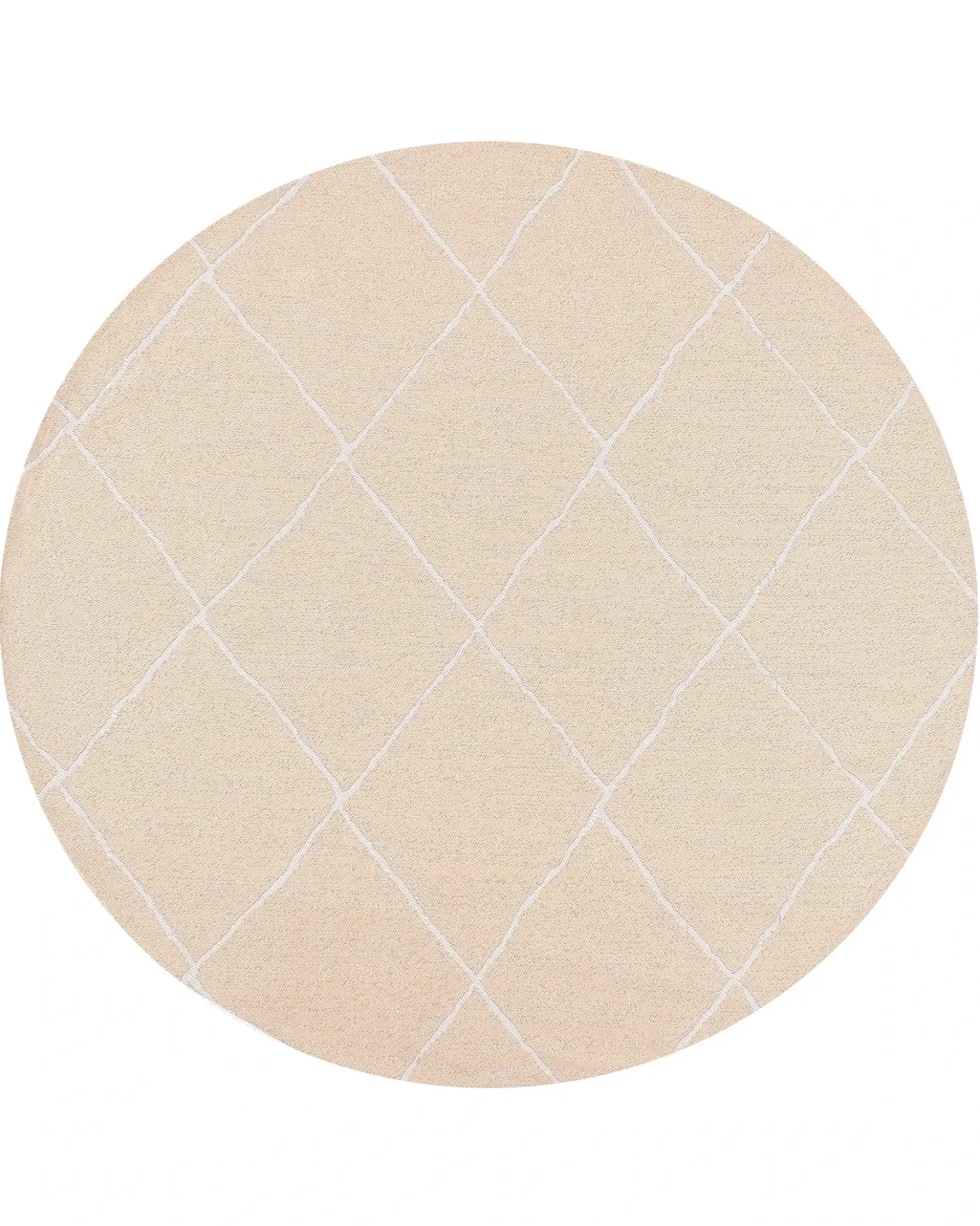Tappeto per esterni GWALIOR Beige ø 120 cm