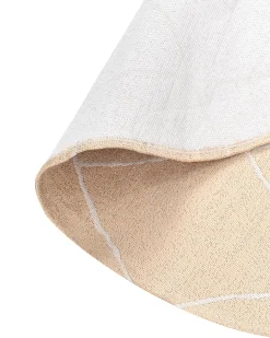 Tappeto per esterni GWALIOR Beige ø 120 cm