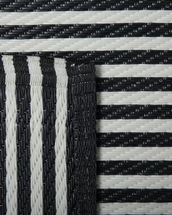 Tappeto per esterni HALDIA Nero 90 x 180 cm