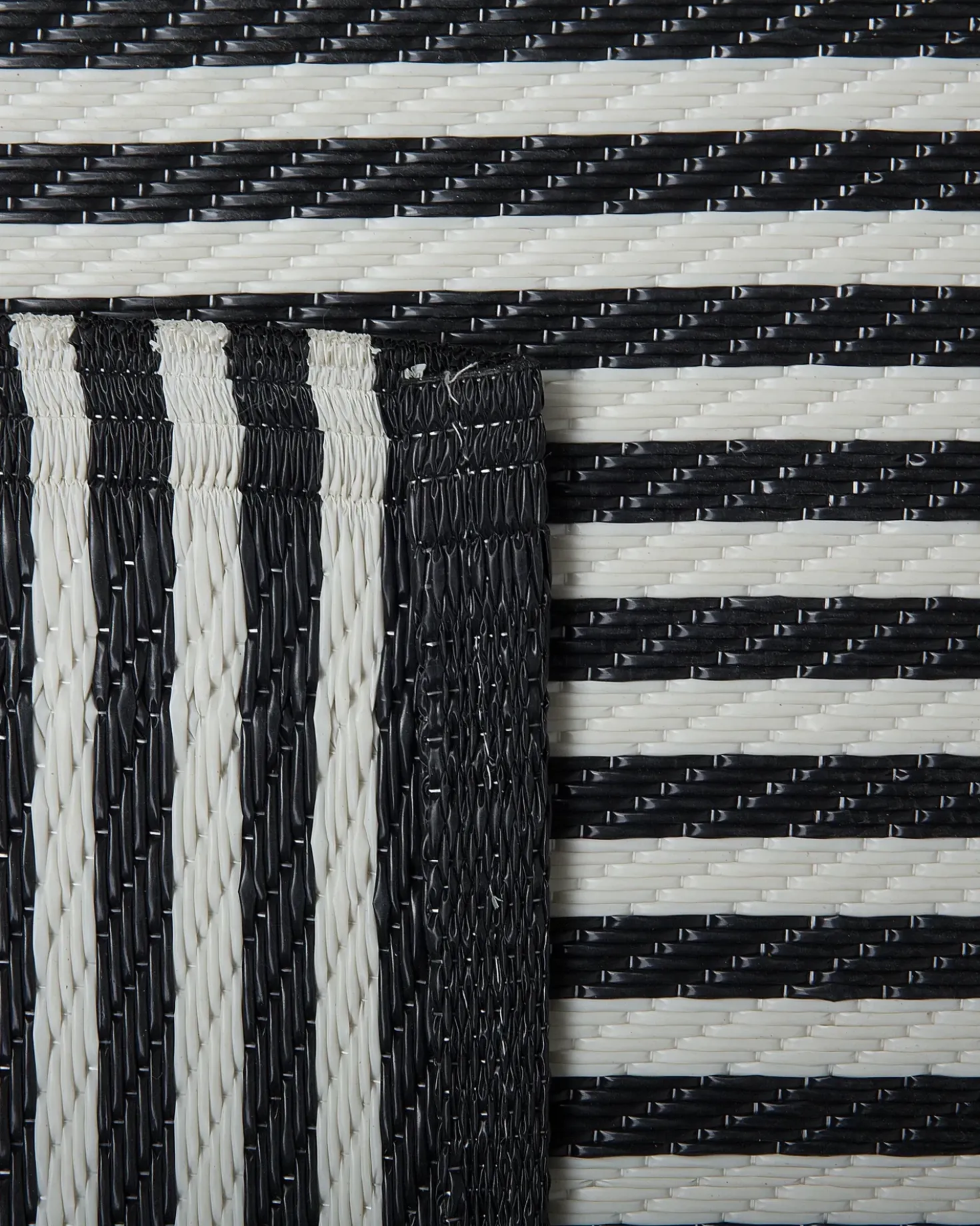Tappeto per esterni HALDIA Nero 90 x 180 cm