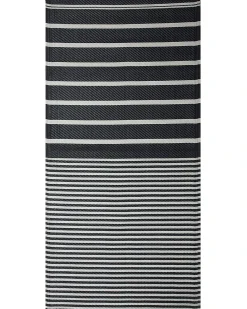 Tappeto per esterni HALDIA Nero 90 x 180 cm