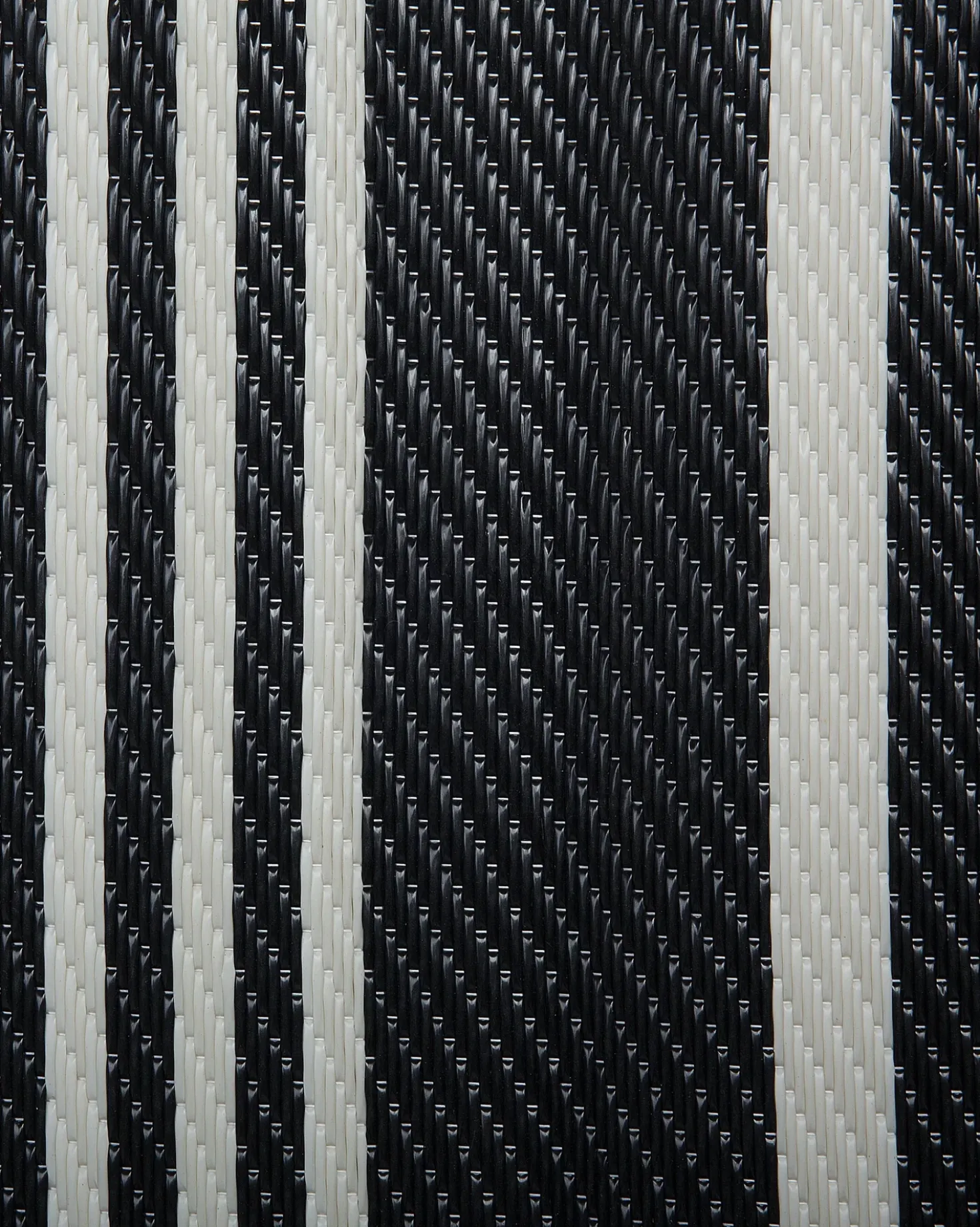 Tappeto per esterni HALDIA Nero 90 x 180 cm