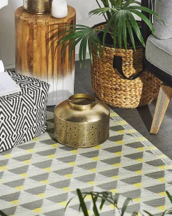 Tappeto per esterni HISAR Grigio 120 x 180 cm