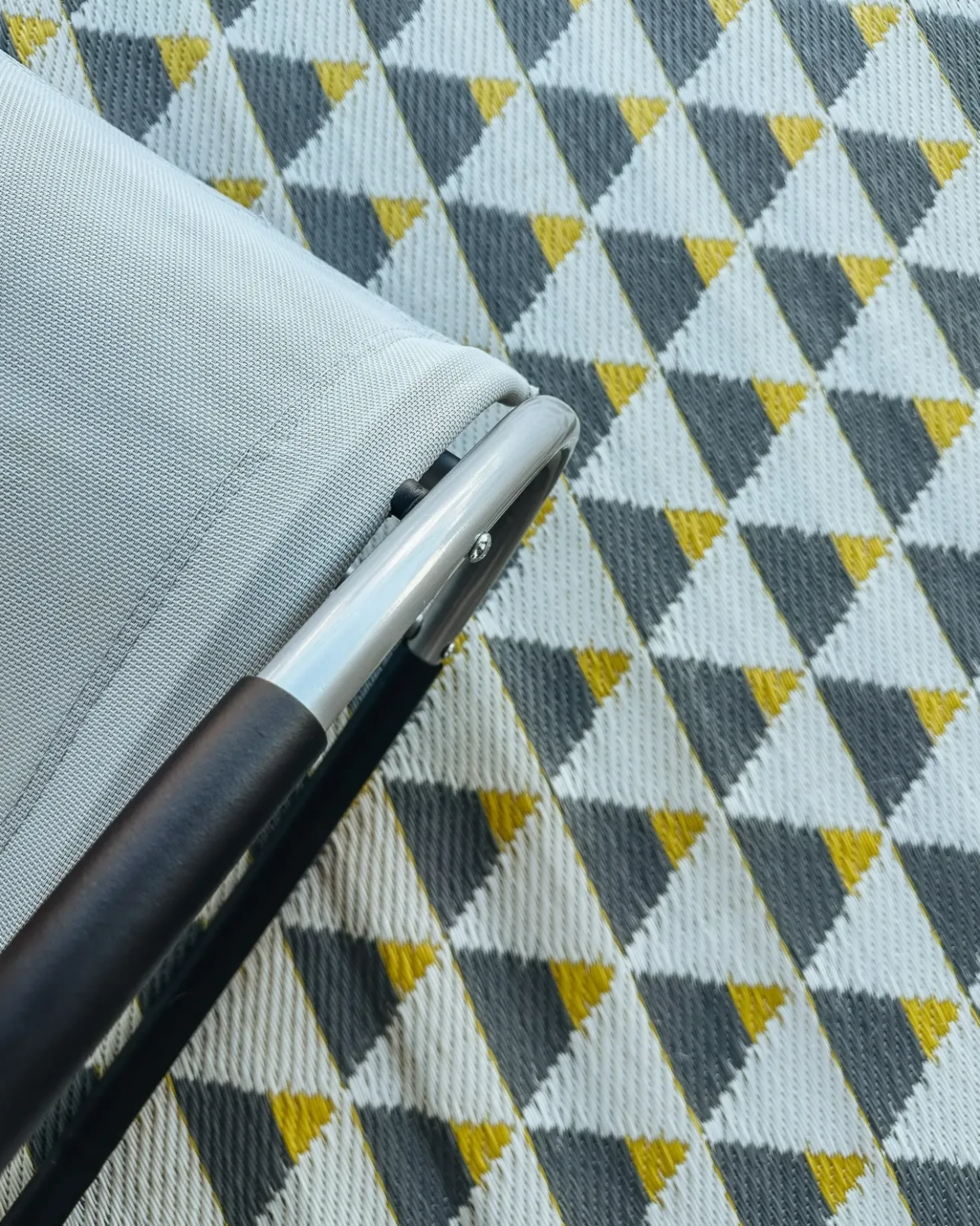 Tappeto per esterni HISAR Grigio 120 x 180 cm