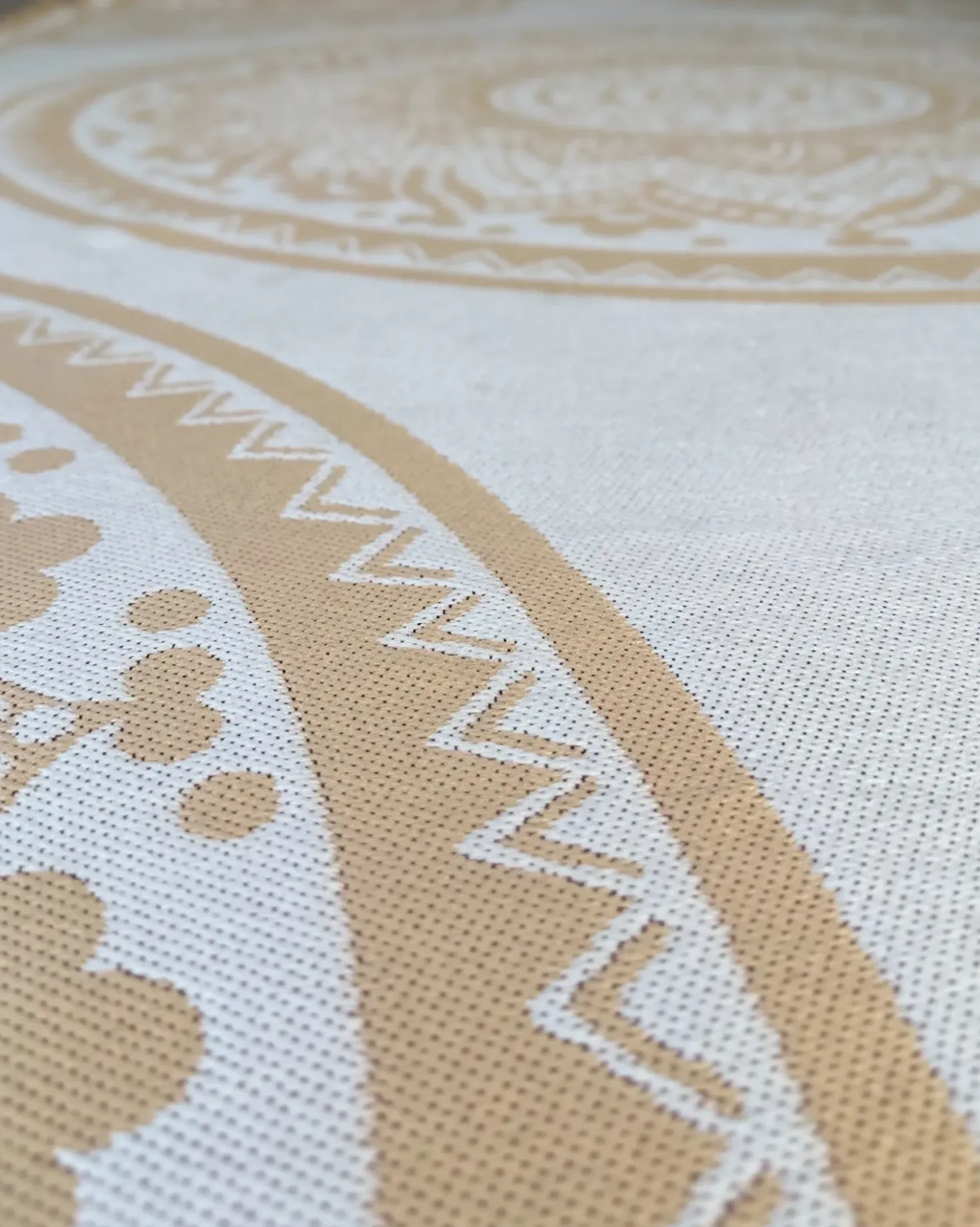 Tappeto per esterni HUBLI Beige 160 x 230 cm