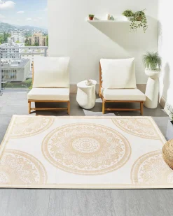 Tappeto per esterni HUBLI Beige 160 x 230 cm