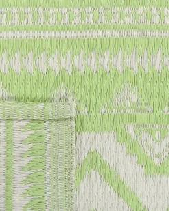 Tappeto per esterni NAGPUR Verde chiaro 120 x 180 cm