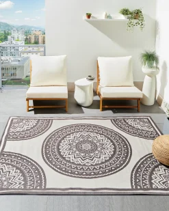 Tappeto per esterni NELLORE Grigio 160 x 230 cm