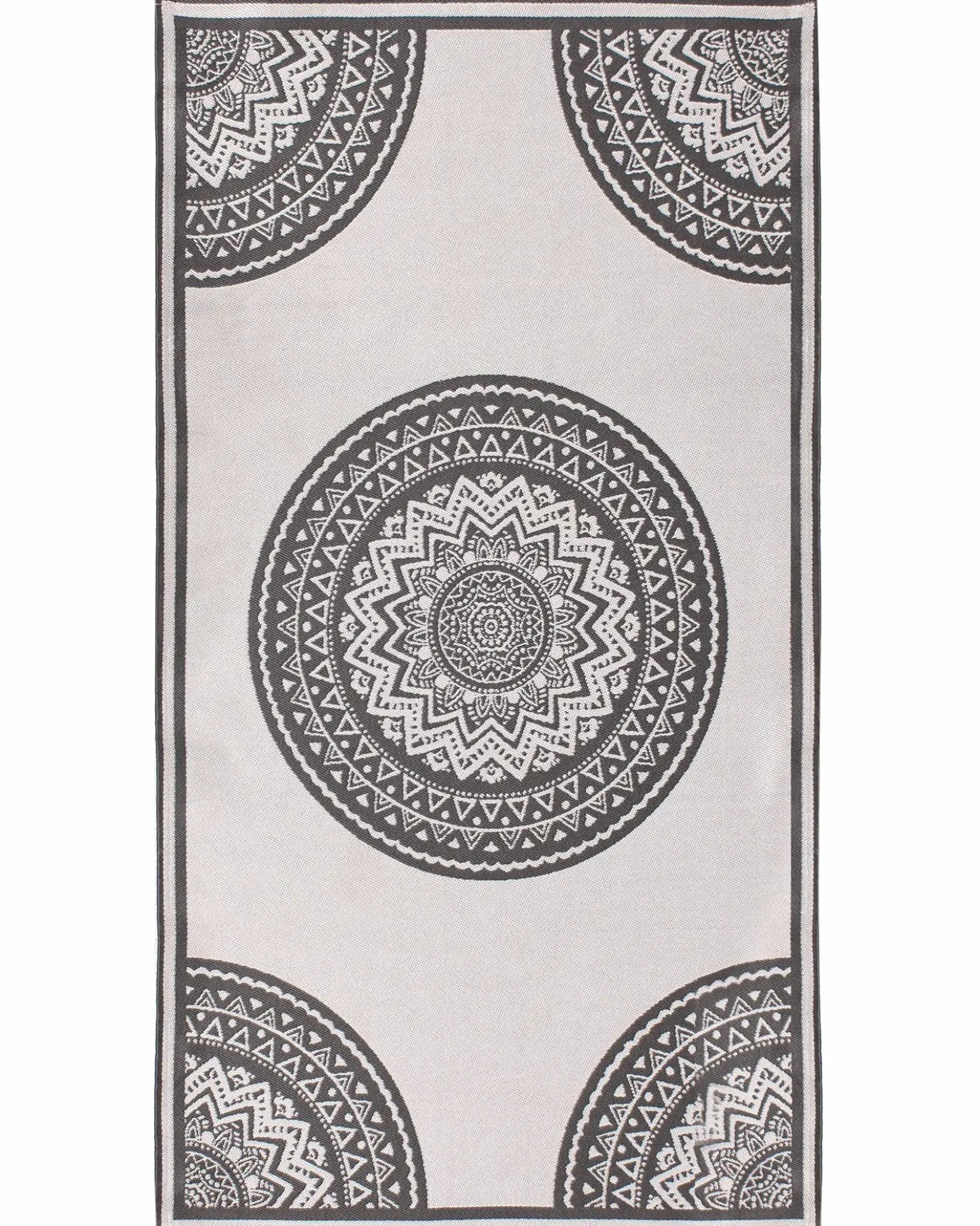 Tappeto per esterni NELLORE Grigio 80 x 150 cm