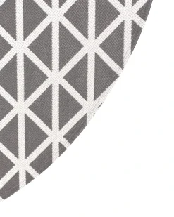 Tappeto per esterni PANAJI Grigio ø 120 cm