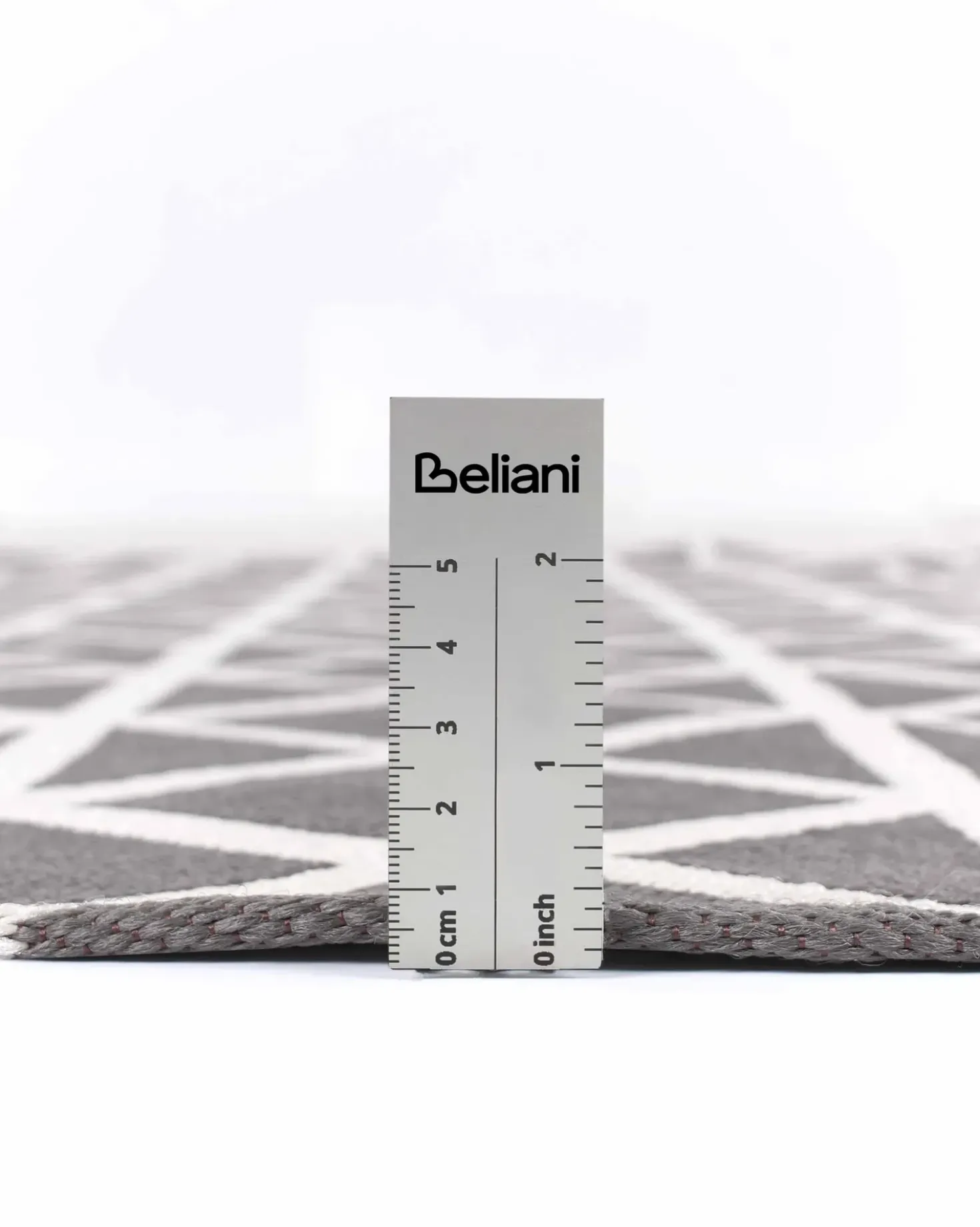 Tappeto per esterni PANAJI Grigio ø 120 cm