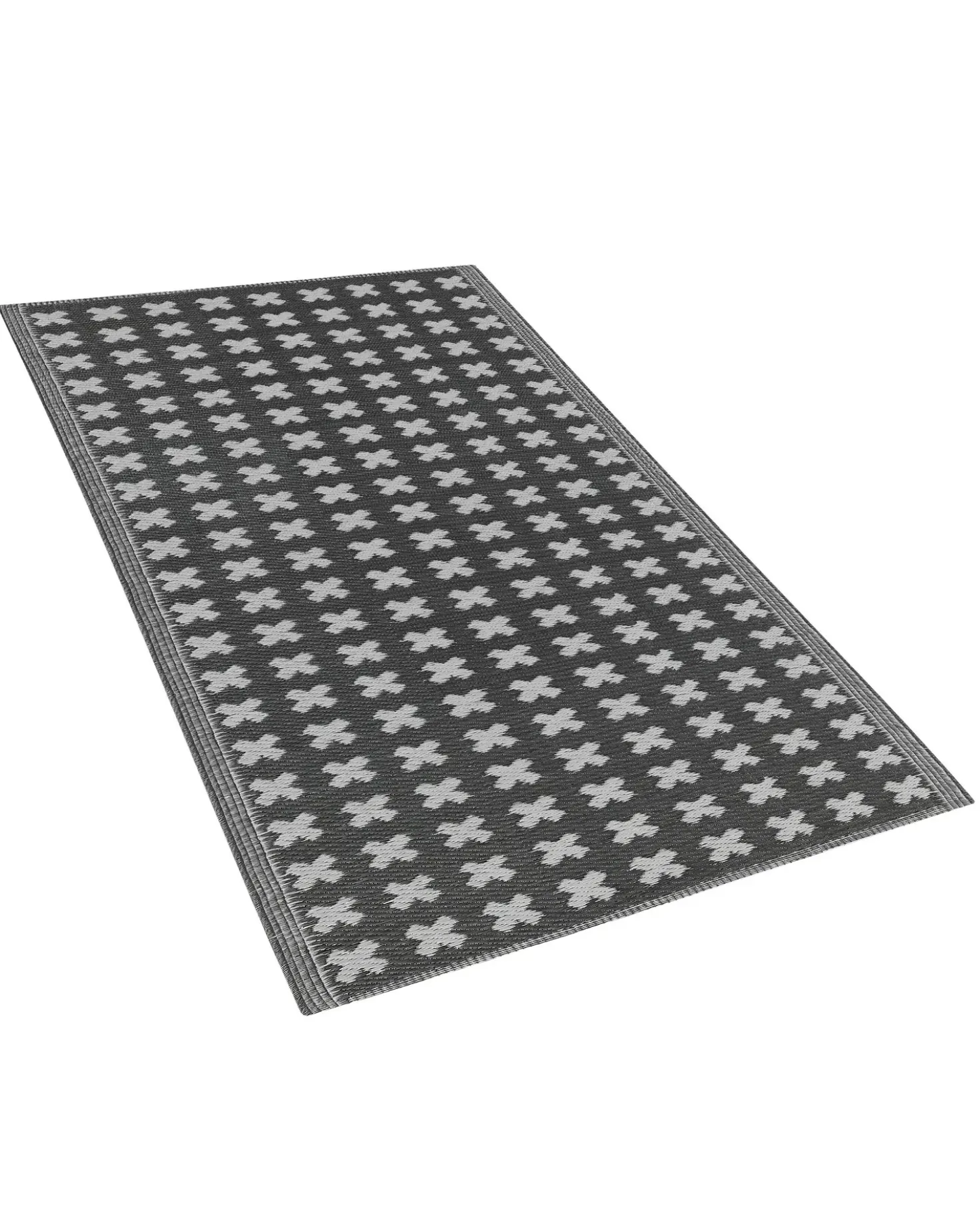 Tappeto per esterni ROHTAK Nero 90 x 180 cm