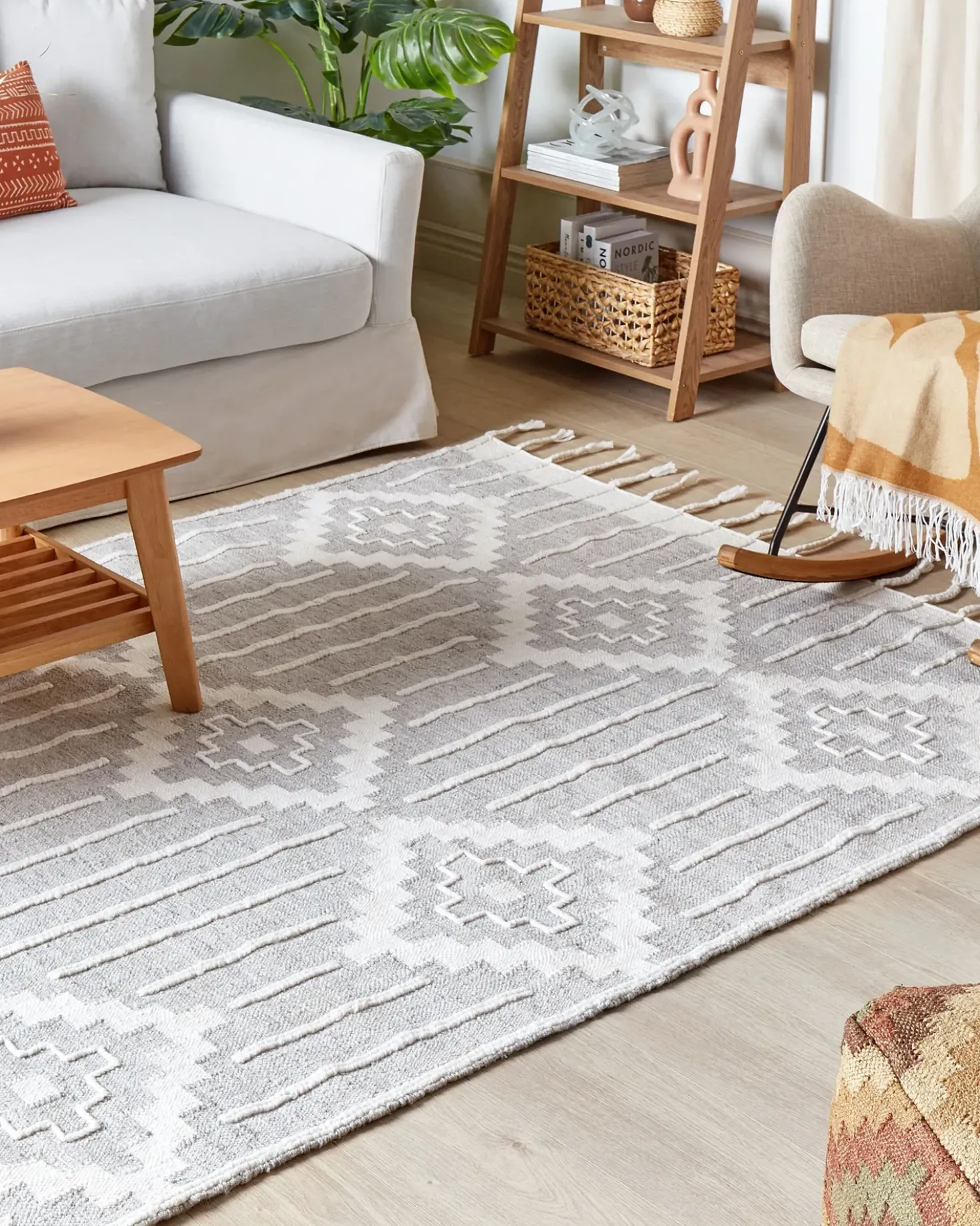 Tappeto per esterni TABIAT Grigio 160 x 230 cm