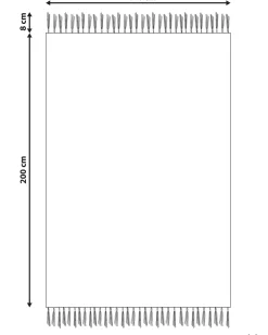Tappeto per esterni YAVU Grigio 140 x 200 cm