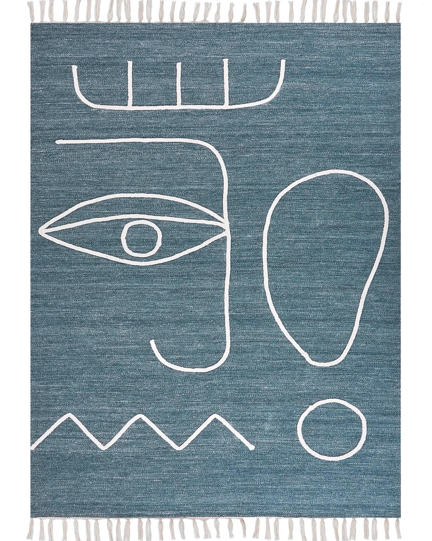 Tappeto per esterni YAVU Blu 140 x 200 cm