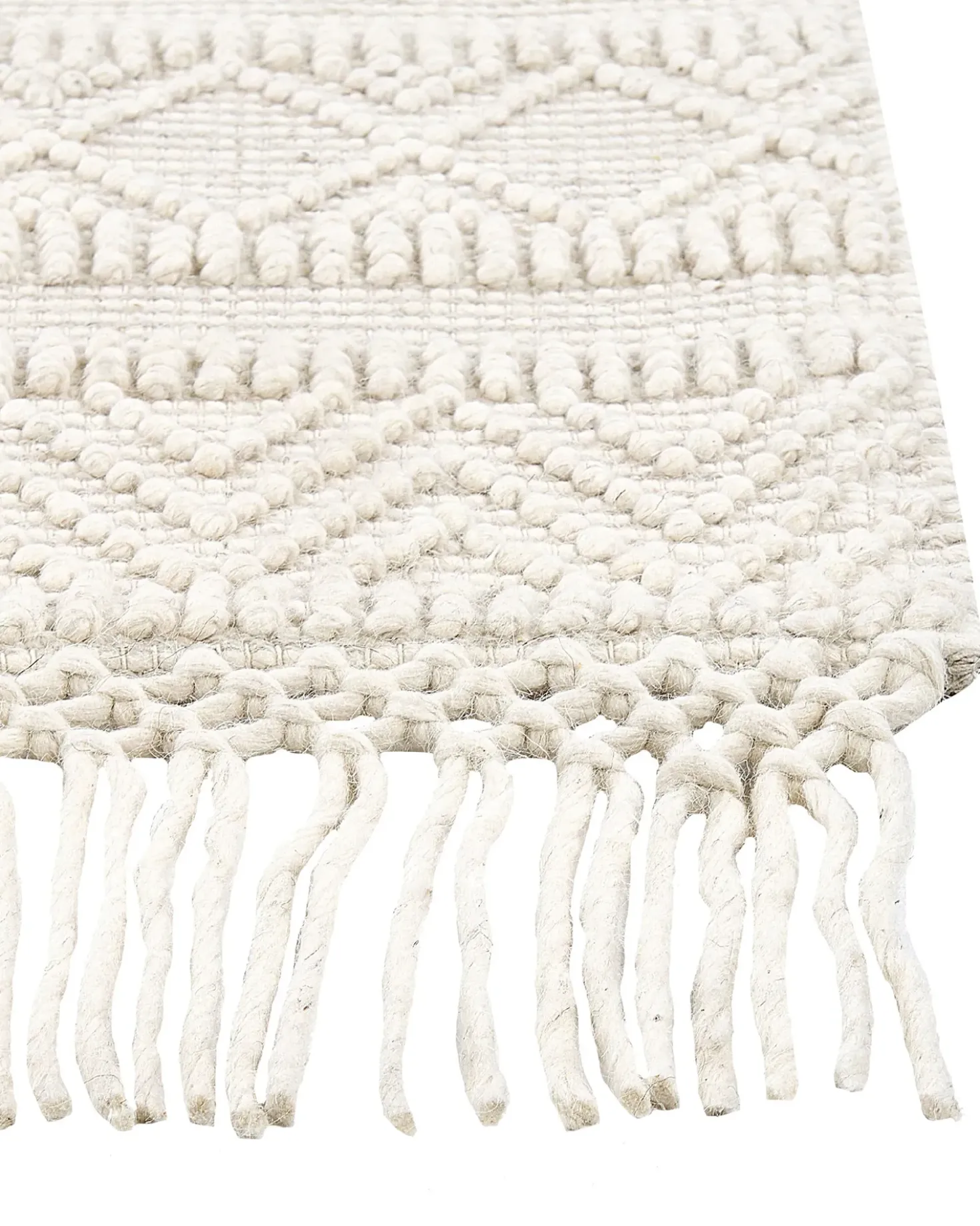 Tappeto PERTEK Beige 160 x 230 cm Lana