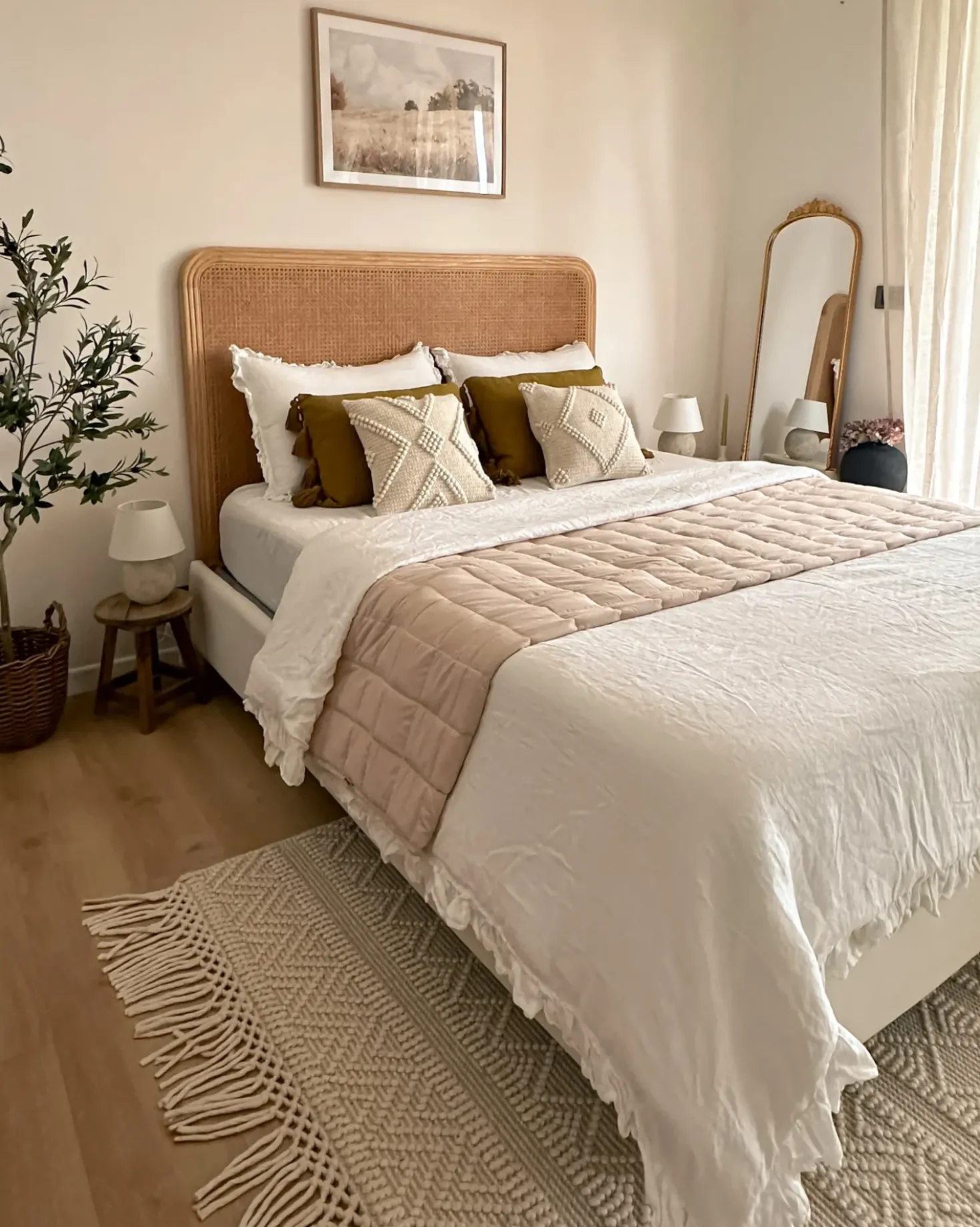 Tappeto PERTEK Beige 160 x 230 cm Lana