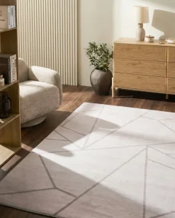Tappeto POSOF Beige chiaro 160 x 230 cm