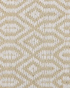 Tappeto POZANTI Beige 140 x 200 cm Iuta