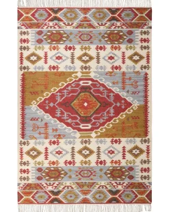 Tappeto PROSHYAN Multicolore 160 x 230 cm Lana Kilim