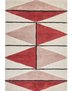 Tappeto PURNIA Multicolore 160 x 230 cm Cotone