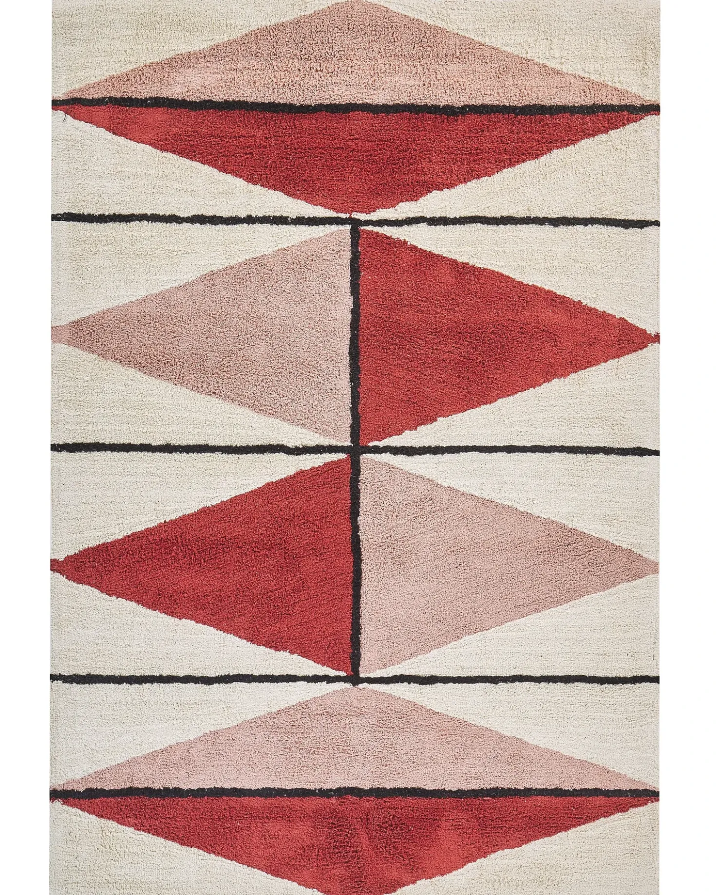 Tappeto PURNIA Multicolore 160 x 230 cm Cotone