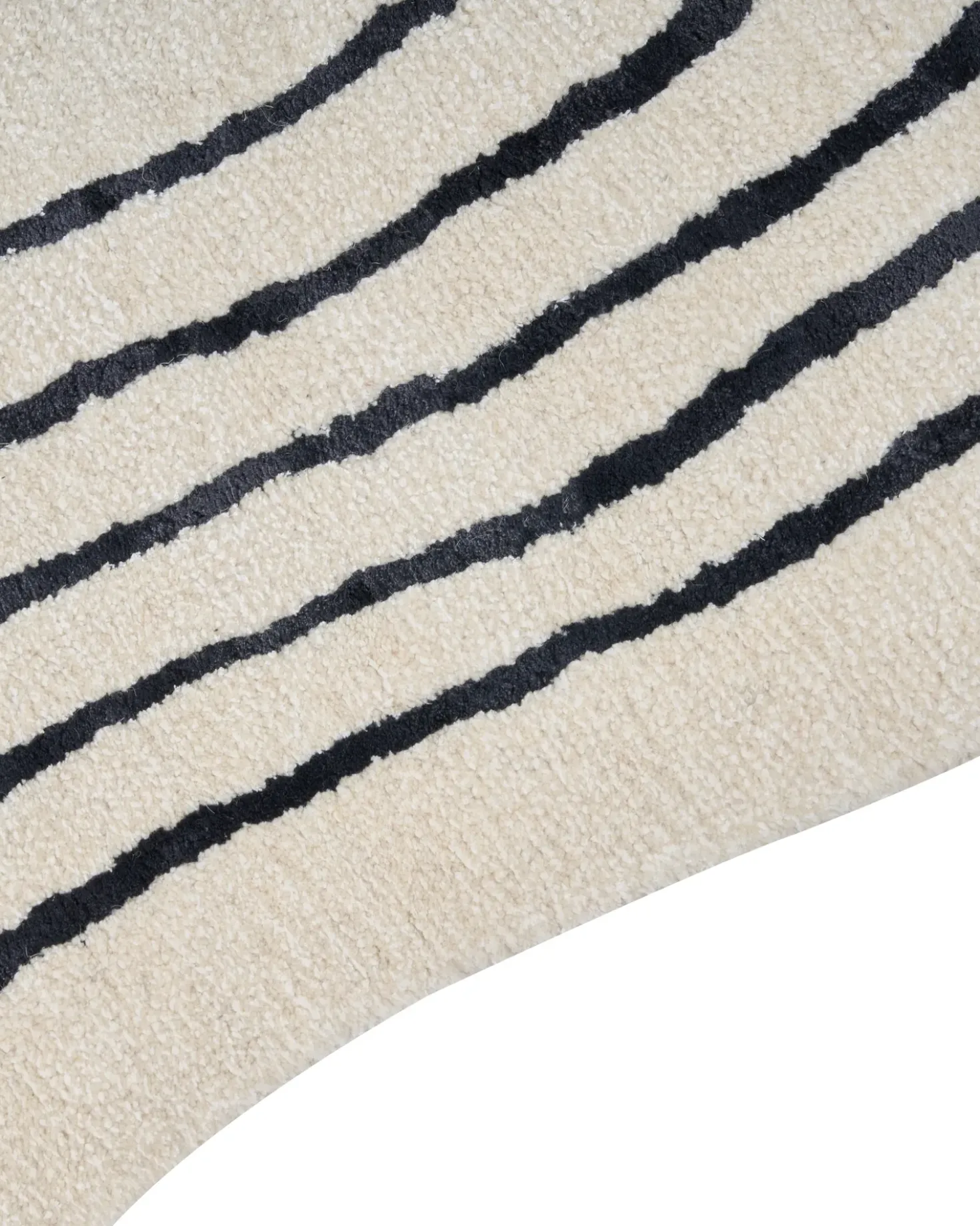 Tappeto RAMZAN Beige 200 x 300 cm Viscosa