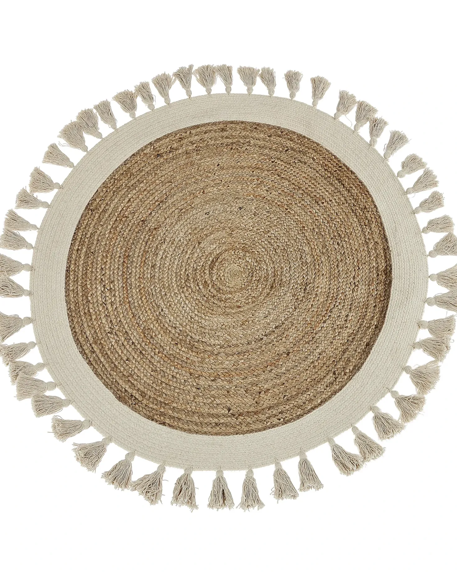 Tappeto SAMSUN Beige ø 120 cm Iuta