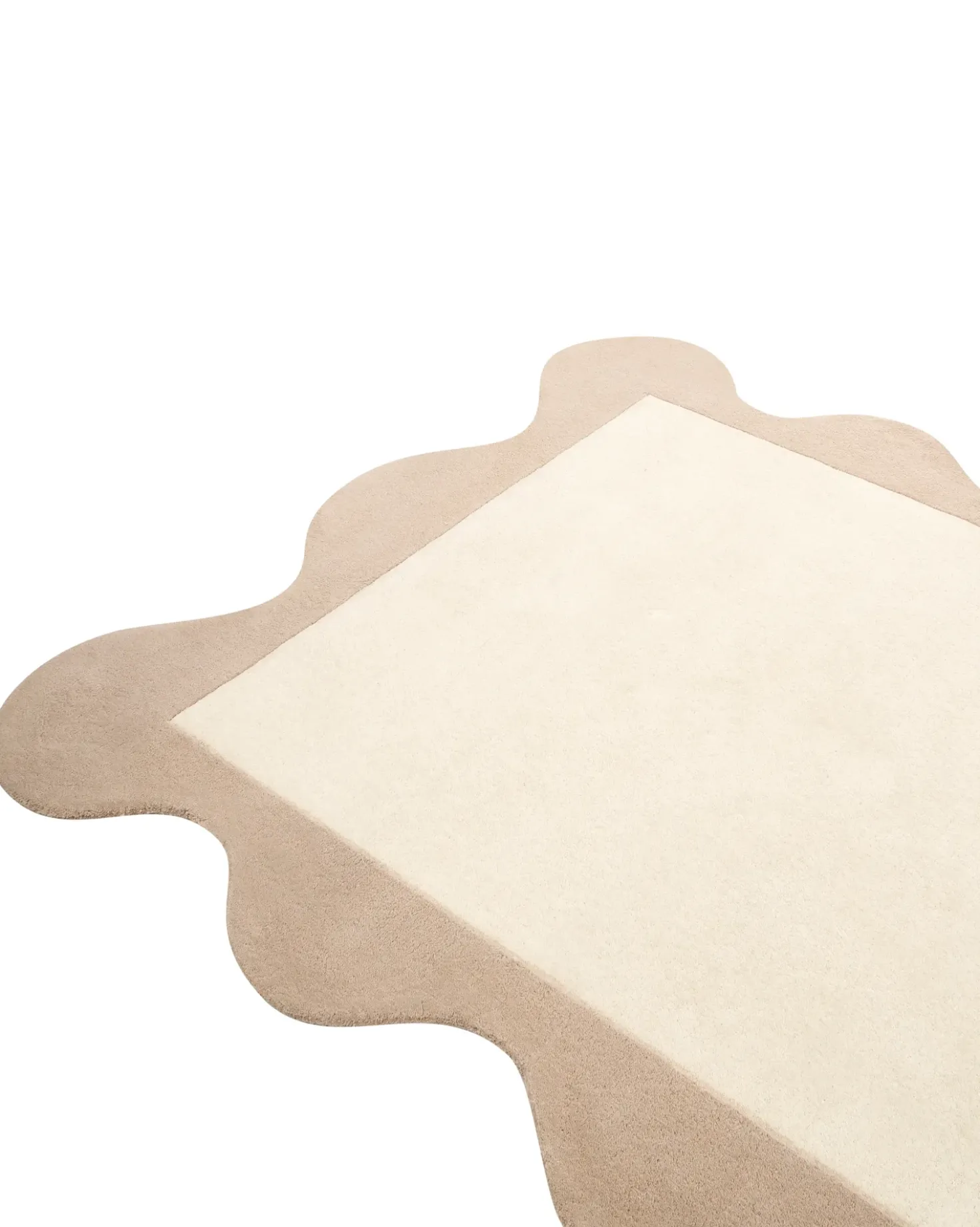 Tappeto SANGHAR Beige 160 x 230 cm Lana