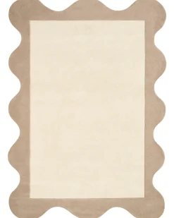 Tappeto SANGHAR Beige 160 x 230 cm Lana