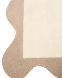 Tappeto SANGHAR Beige 160 x 230 cm Lana