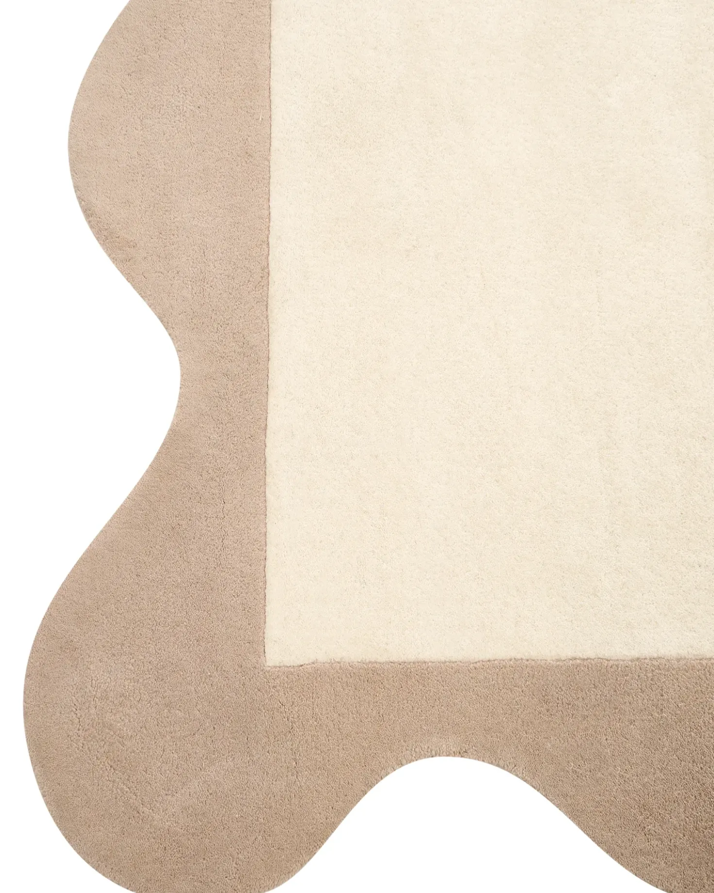 Tappeto SANGHAR Beige 160 x 230 cm Lana